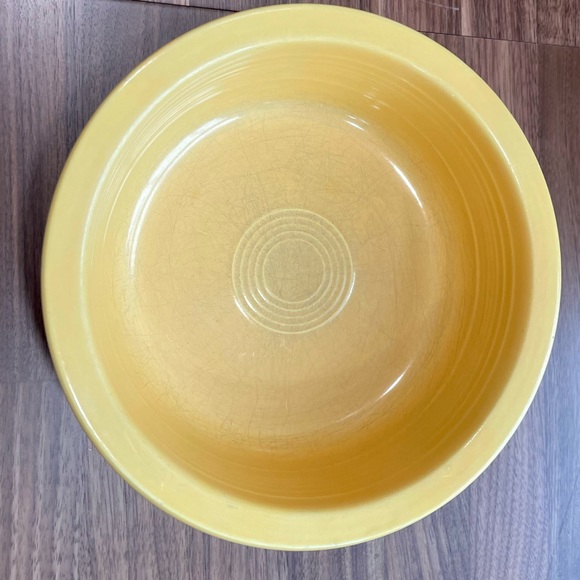 Fiestaware Vegetable Bowl in yellow (retired) - Picture 2 of 6